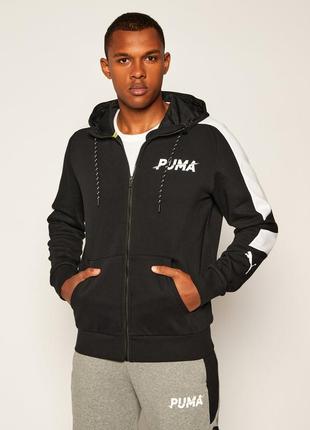 Толстовка puma modern sports fz hoodi