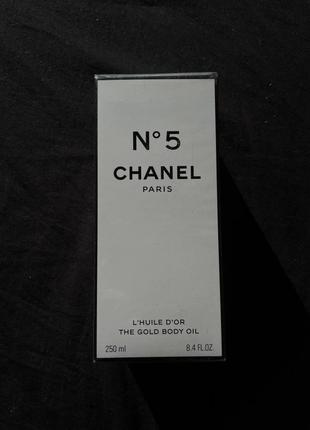 Chanel 5 the gold body oil limited edition3 фото