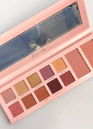 Палетка тіней для повік з рум‘янами bogenia angelic