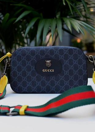 Сумка gucci black1 фото