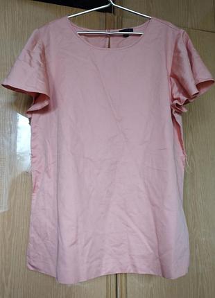 Блузка жіноча р.48-50/м ann taylor котон