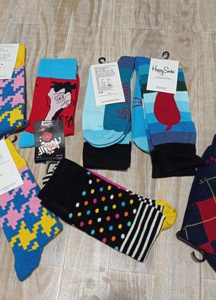 Чоловічі шкарпетки happy socks 41-46