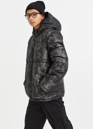 Еврозима демисезонная стильная курточка стеганая деми куртка с капюшоном...