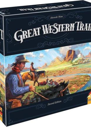 Настільна гра great western trail 2nd edition (великий західний шлях)1 фото