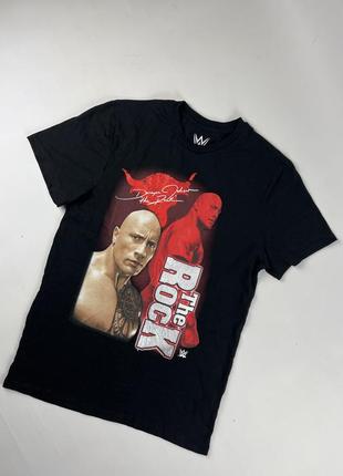 The rock wwe футболка реслінг мерч