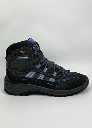 Трекинговые ботинки la sportiva gtx gore tex waterproof кожаные серые черные размер 42 tnf acg2 фото