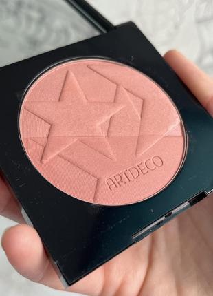 Artdeco blush couture limited edition golden goddess двухцветные румяна5 фото