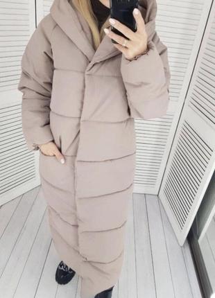 Женская зимняя куртка одеяло