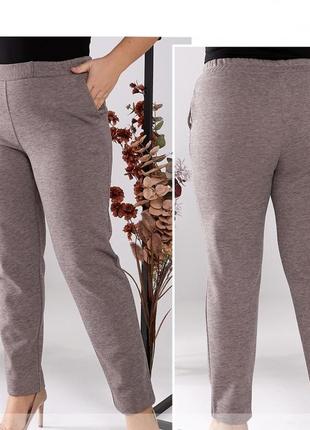 Базовые брюки из приятной на ощупь ткани4 фото