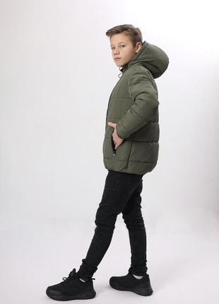 Куртка дитяча зимова тепла на флісі , для хлопчика3 фото