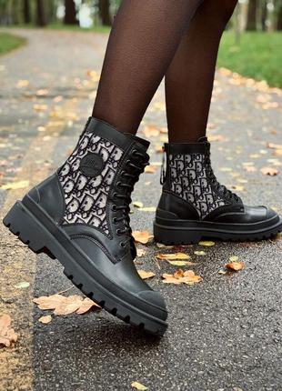 Черевики dior boots black