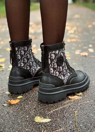 Черевики dior boots black4 фото