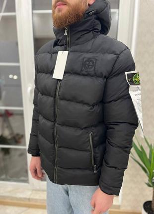 Зимова куртка stone island2 фото