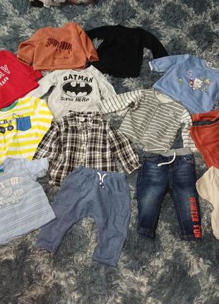 Продам набор вещей на 9-12 м в хорошем состоянии