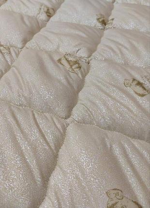Демисезонное одеяло шерсть полуторка3 фото