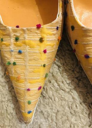 Туфли на каблуке, туфли лодочки итальянские оригинал размер 39,402 фото