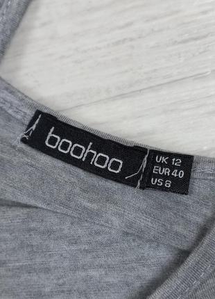 Женское длинное платье boohoo4 фото