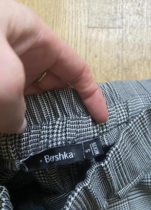 Штанишки bershka в клетку2 фото