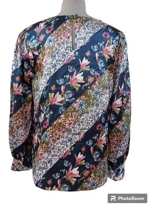 Женская сатиновая блуза размер 48-502 фото