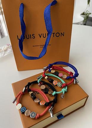 Lv браслет ниточка
