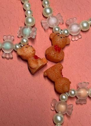 Браслет медведь с конфетами