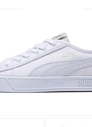 Кеды puma softfoam (белый цвет)2 фото