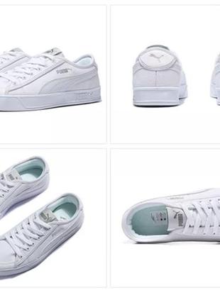 Кеди puma softfoam (білий колір)4 фото