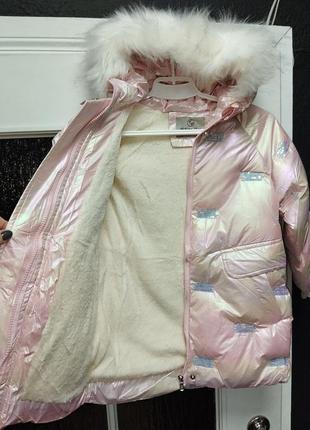 Куртка детская зима 6-12, лет2 фото
