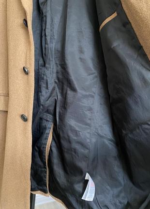 Шерстяное мужское пальто new look7 фото