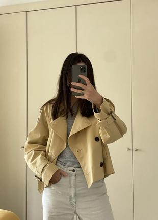 Тренч massimo dutti