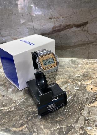 Часы casio a168wa-1 vintage silver (тайланд)