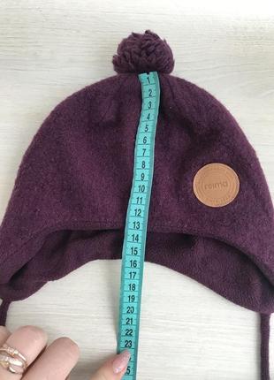 Зимова тепла шапка reima із вовни 48-505 фото