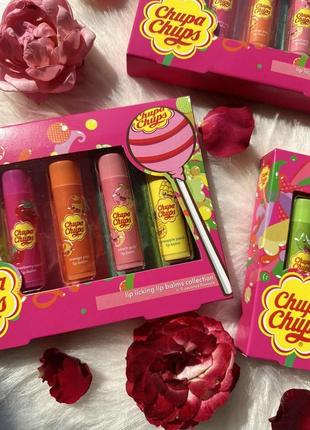 Набір бальзамів для губ від chupa chups