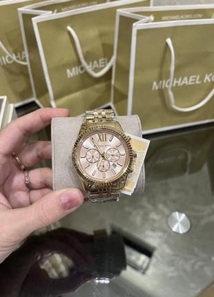 Женские часы michael kors lexington времена корс4 фото