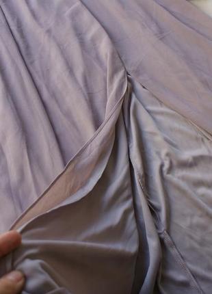 Брендовое макси длинное коктельное вечернее платье пудрового оттенка от tfnc8 фото