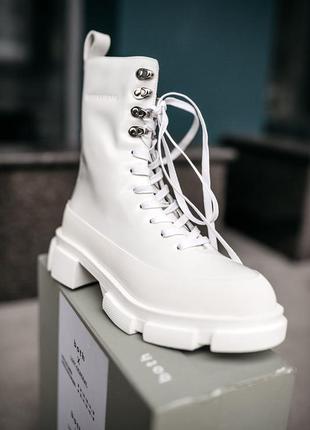 Женские ботинки both gao high boots white8 фото