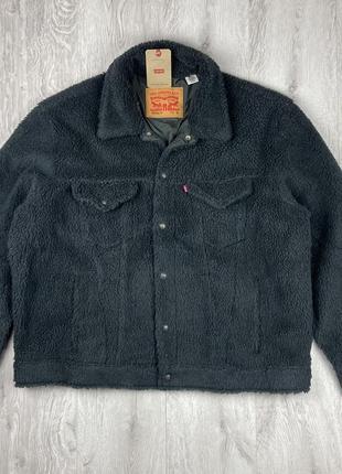 Шерпа levi’s cozy vintage relaxed fit sherpa jacket