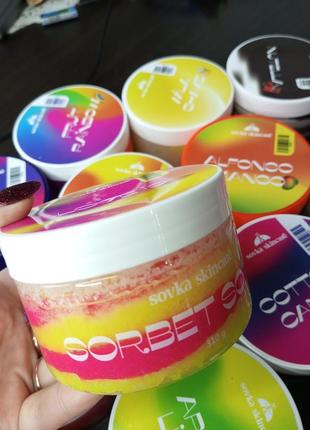 Сахарный скраб для тела sovka skincare5 фото