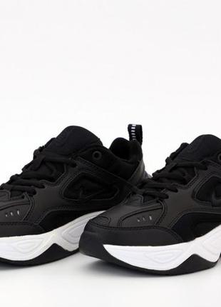 Nike m2k tekno black/white🔺 женские кроссовки найк м2к текно1 фото