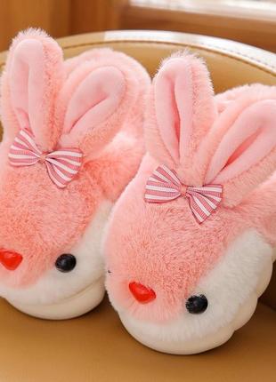 Теплые тапули для девочки