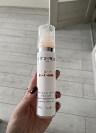 La biosthetique creme fine hair - інтенсивний змивний кондиціонер-маска