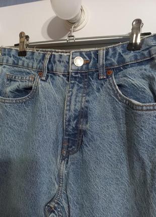 Джинси zara, mom джинси zara, мом джинси, блакитні джинси4 фото