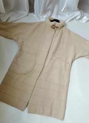⛔ кардиган пальто кофта натуральная шерсть альпака3 фото