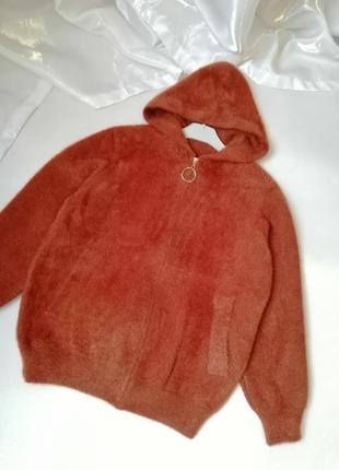 ⛔кофта куртка пальто кардиган із вовни альпака травка кофта куртка кардиган пальто з вовні альп7 фото