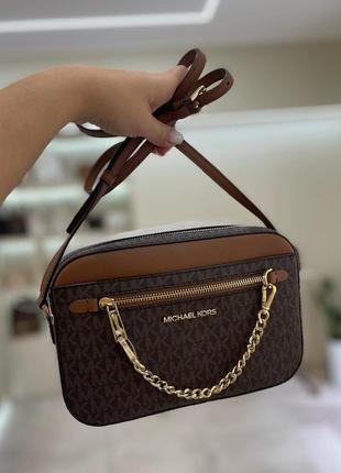 Сумка michael kors jet set large crossbody bag оригинал