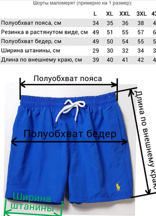 Мужские шорты (плавки) для купания polo ralph lauren, цвет кислотный желтый, размер xxl2 фото