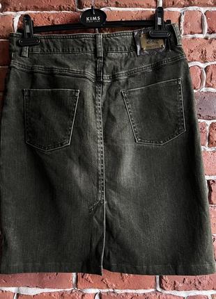Фирменная джинсовая юбка3 фото