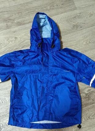Куртка дождевик 5-6 лет рост 116 см без подкладки ветровка mountainpeak