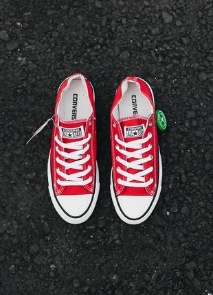 Жіночі кеди converse red8 фото