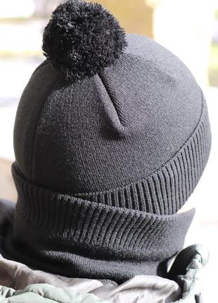 Комплект шапка зимняя + баф10 фото